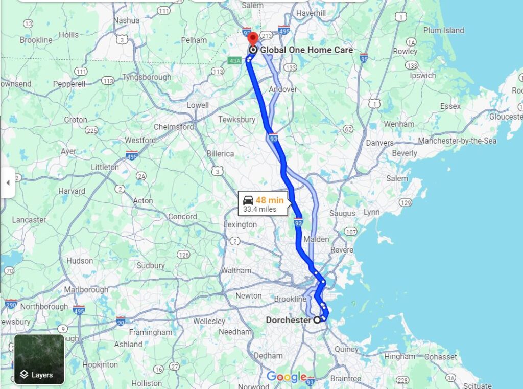Get home care in Dorchester Ma from Global One home care