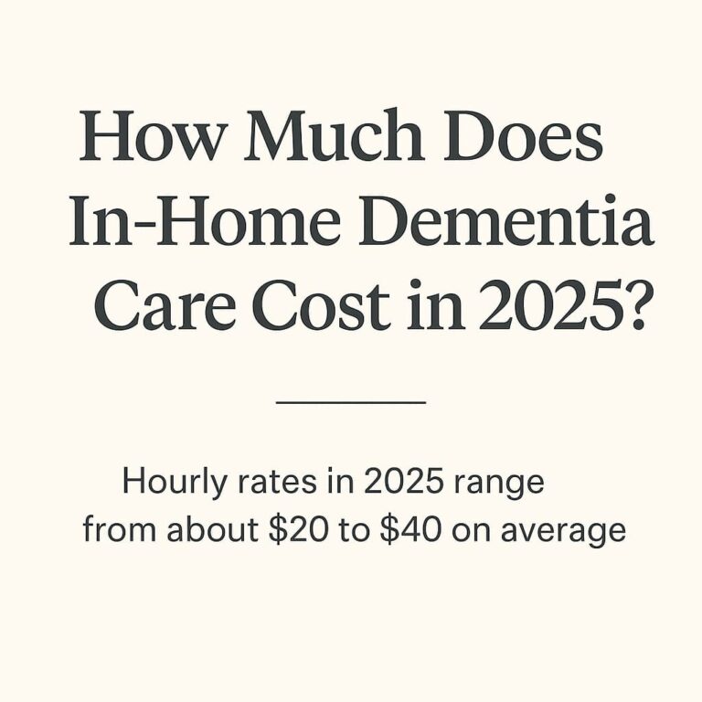 In-Home Dementia Care Costs: What Families Pay And What To Expect In ...